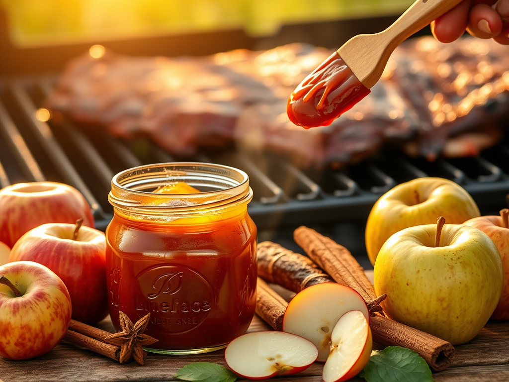 The Best Homemade Apple Butter BBQ Sauce with Just 10 Ingredients